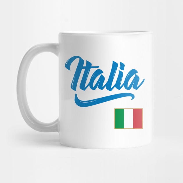 Italia Flag Italian Italy Family Pride by E